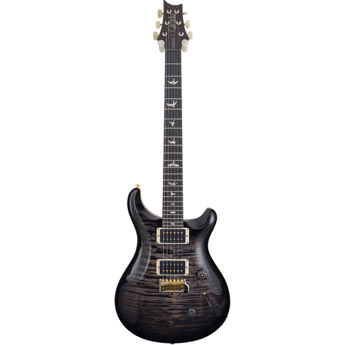 PRS Core Custom 24 Charcoal Burst 10 Top Pattern Thin