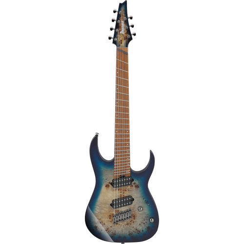 Ibanez RGMS7PB CBS Cosmic Blue Star Burst