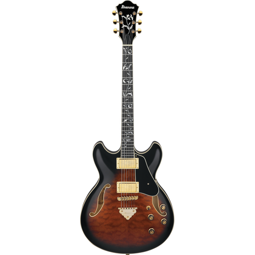 Ibanez AS93QMSP DBS Dark Brown Sunburst