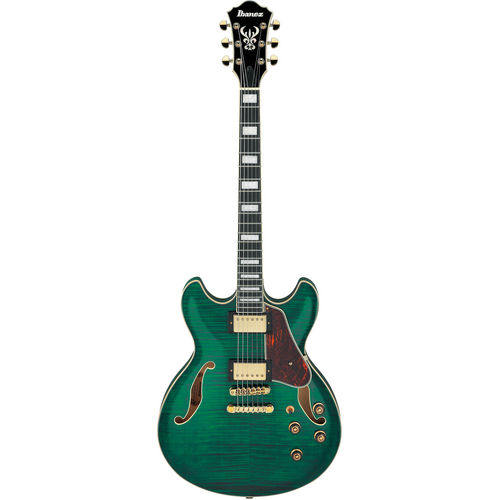 Ibanez AS93FM TMG Transparent Moss Green