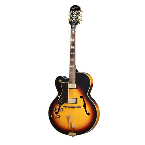 Epiphone Broadway Vintage Sunburst - Left Handed