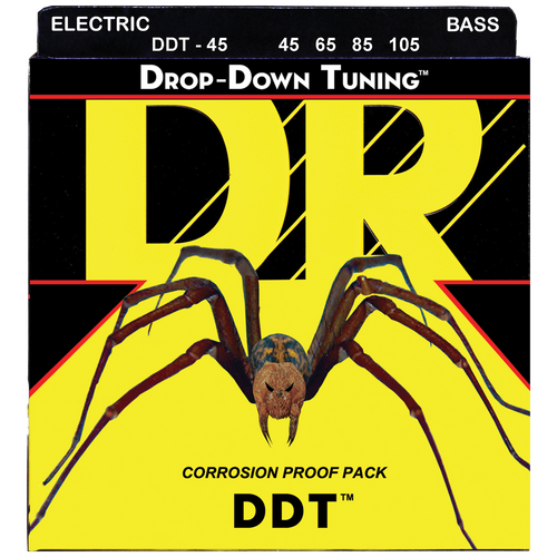 DR Strings DDT-45 Drop Down Tuning Bass 45-105