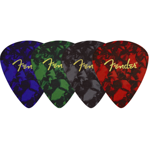 Fender Pick Shape Logo Coasters 4-Pack