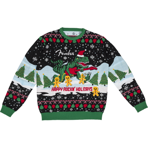 Fender 2023 Ugly Christmas Sweater TELEREX Size Large