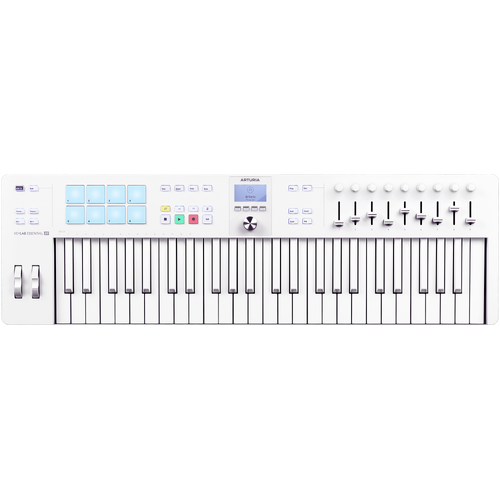 Arturia KeyLab Essential 49 MK3 - Alpine White Ltd Ed