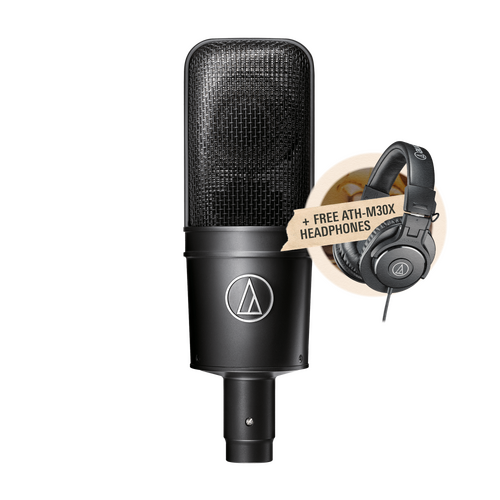 Audio-Technica AT4033A with Free ATH-M30X Headphones