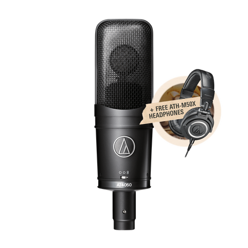 Audio-Technica AT4050 with Free ATH-M50X Headphones