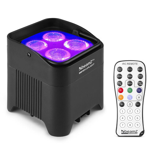 Beamz PRO BBP54 Wireless Uplight Par DMX Wash Light