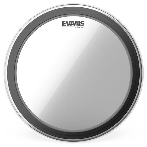 Evans BD24EMAD Clear Bass Batter 24"