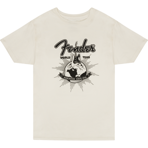 Fender World Tour Tee Vintage White