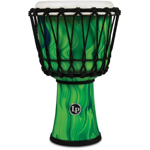 Latin Percussion LP1607GM Circle Djembe Green Marble