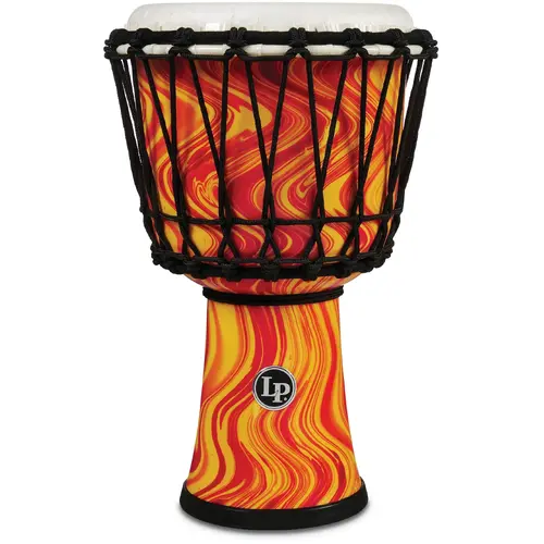 Latin Percussion LP1607OM Circle Djembe Orange Marble