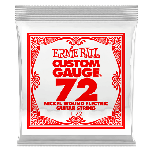 Ernie Ball .072 Nickel Wound Electric Guitar String