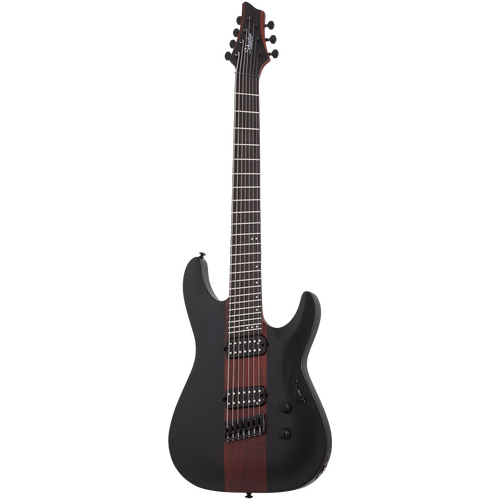 Schecter C-7 Multiscale Rob Scallon Satin Dark Roast