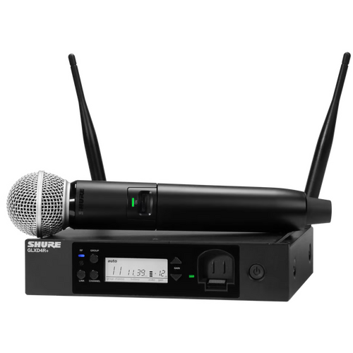 Shure GLXD24R+/SM58 Wireless Digital Mic System