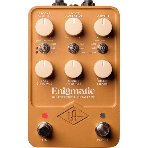 Universal Audio UAFX Enigmatic '82 Overdrive Special Amp