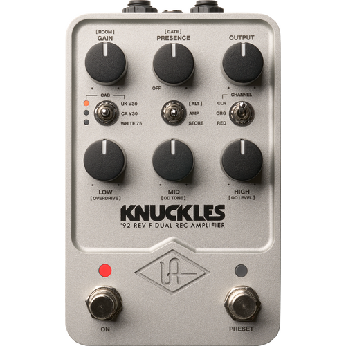 Universal Audio UAFX Knuckles '92 Rev F Dual Rec Amp