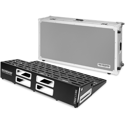 RockBoard CINQUE 5.3 MAX Pedalboard with Flight Case