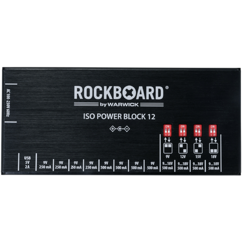 Rockboard ISO Power Block V12 IEC